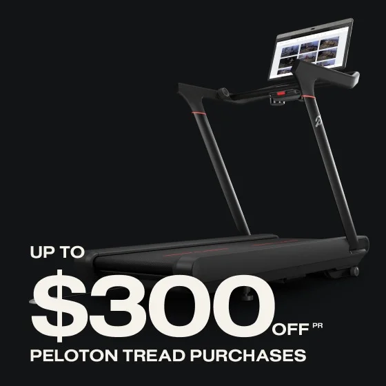 Up to $300 off Peloton Tread purchases