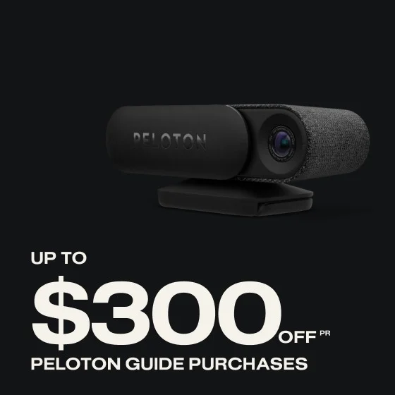 Up to $300 off Peloton Guide purchases