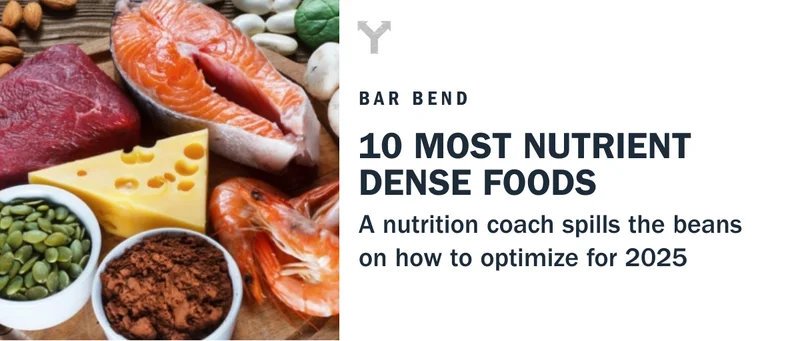 the most nutrient dense foods