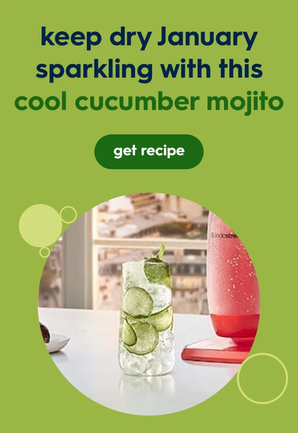 Skip the booze, with this Cool Cucumber Mojijto