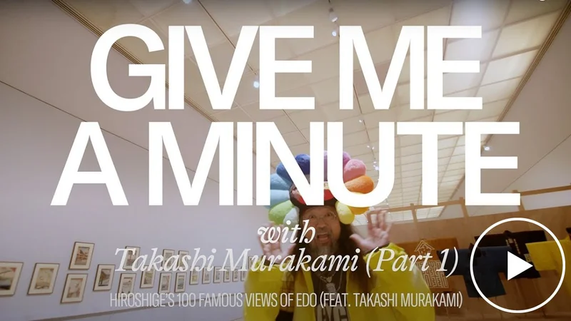 Give Me a Minute with Takashi Murakami