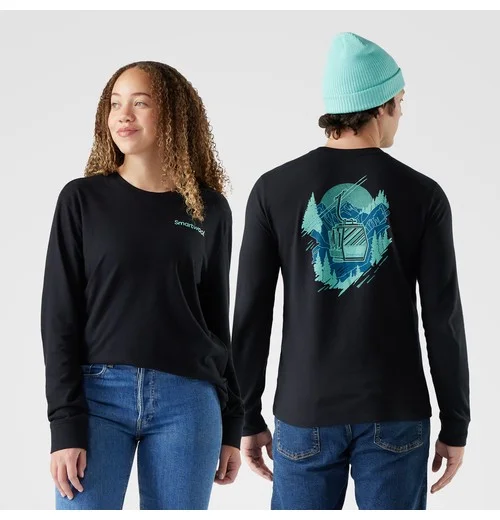 Gondola View Long Sleeve Graphic Tee