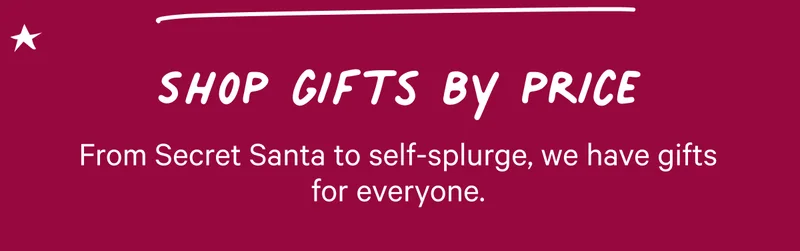 Shop gifts by price