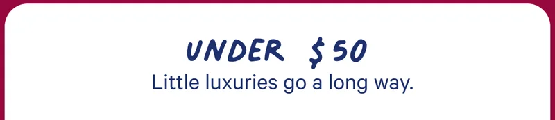 Under $50