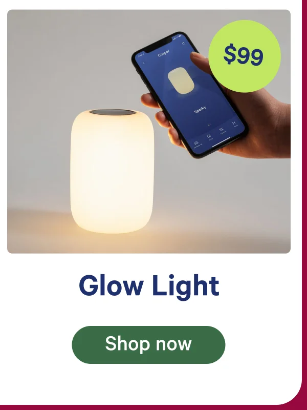 Single glow light