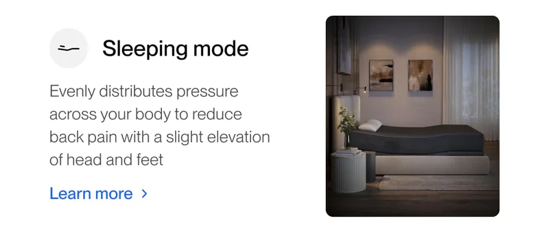 Sleeping mode | Learn More