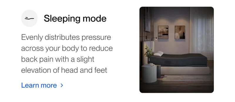 Sleeping mode | Learn More