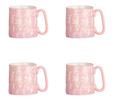 10 Strawberry Street Set of 4 Bella Mug