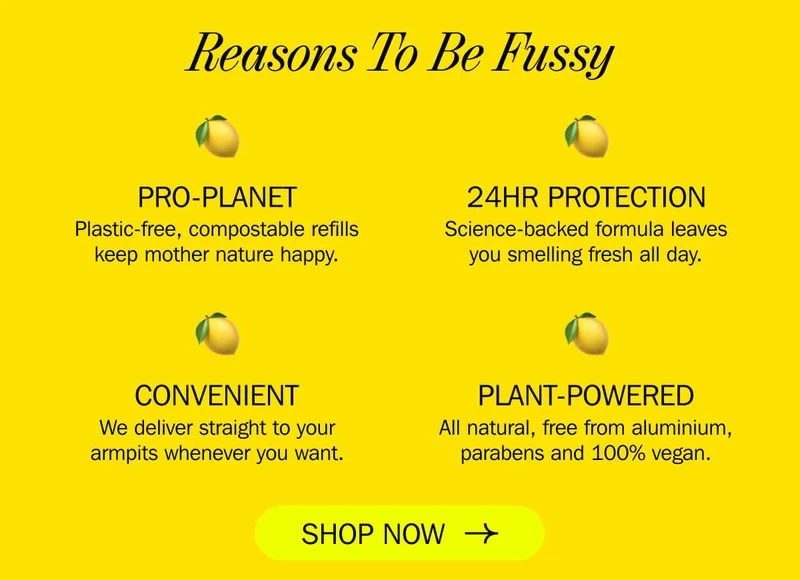 Reasons To Be Fussy