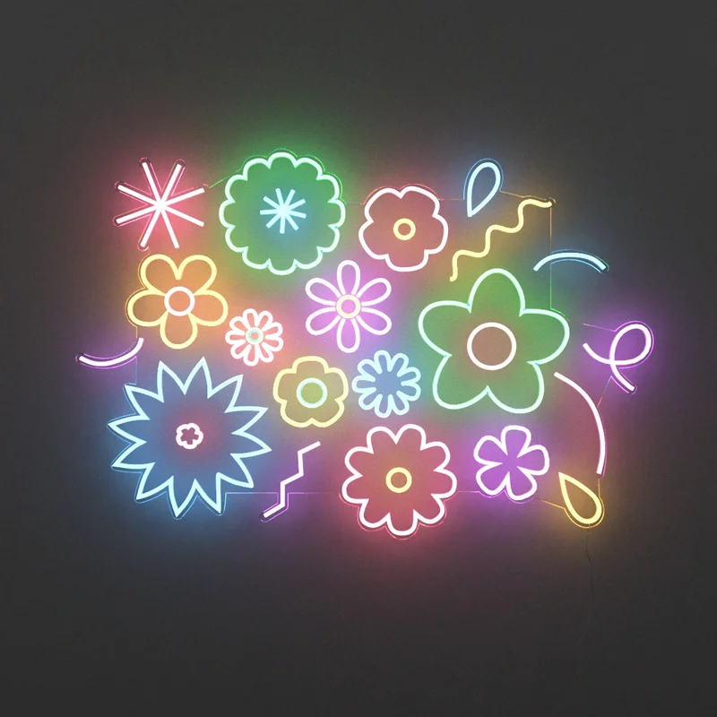 Image of Flower Power by Emily Eldridge - LED Neon Sign
