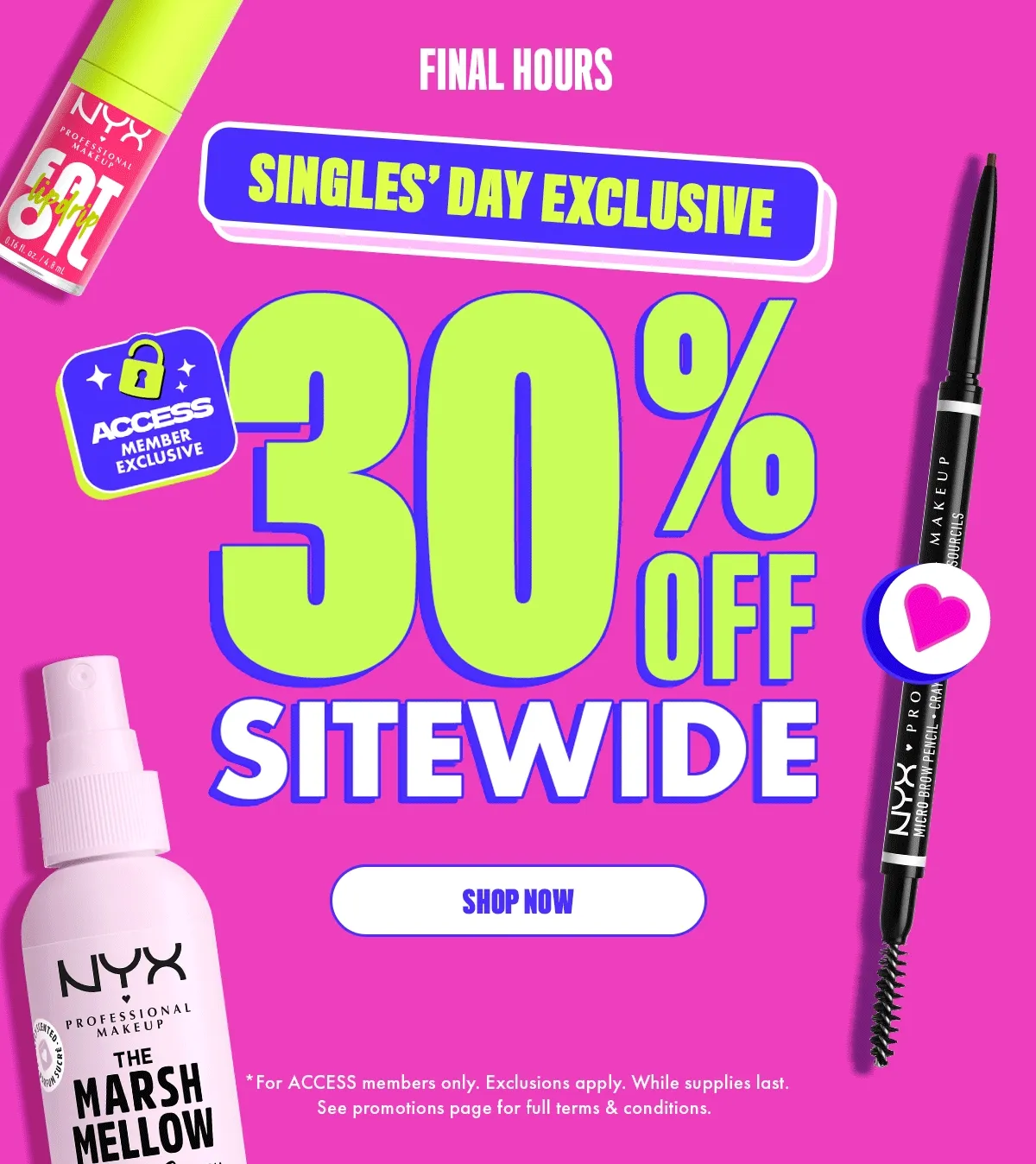 Singles' Day Exclusive