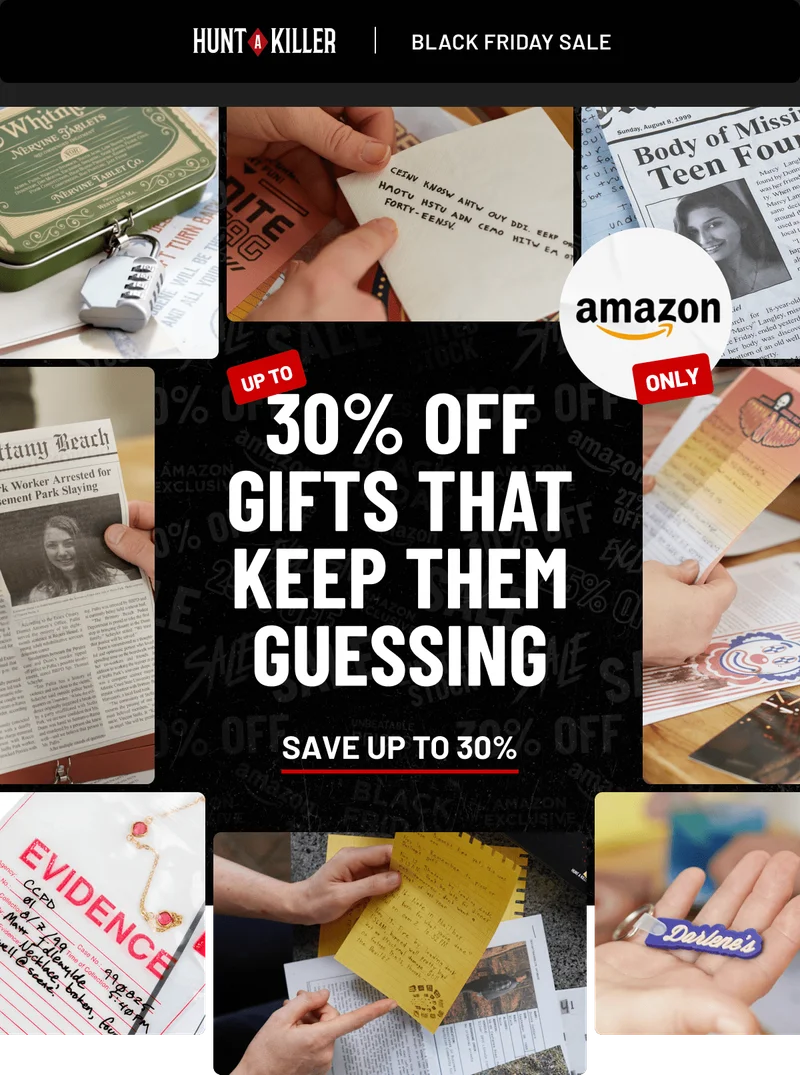 Up to 30% Off Gifts That Keep Them Guessing