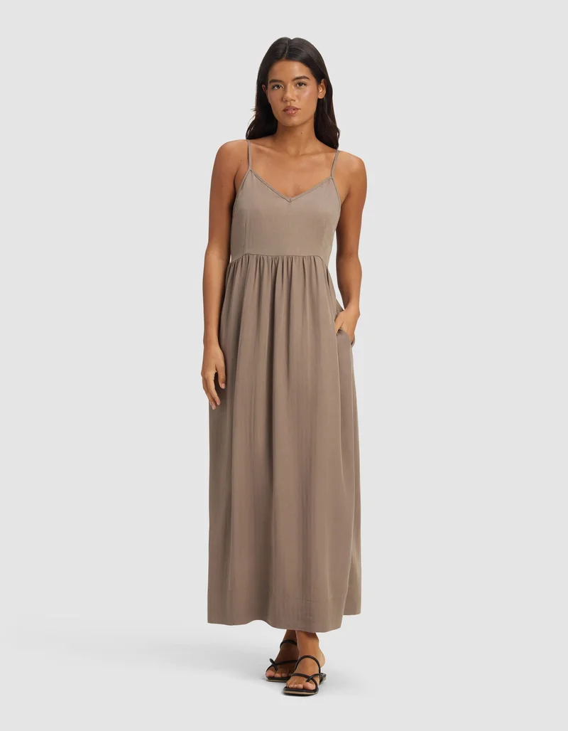Image of Women's Sunset Gathered Dress Image of Women's Sunset Gathered Dress