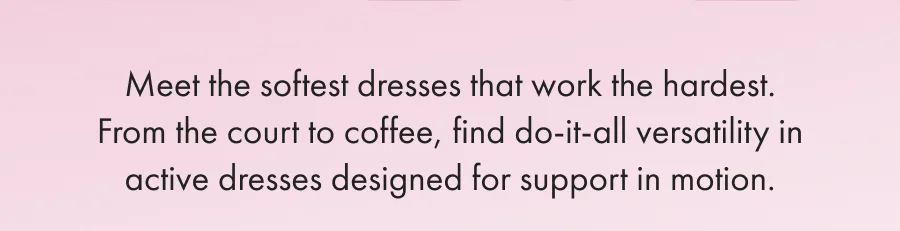 Shop Active Dresses