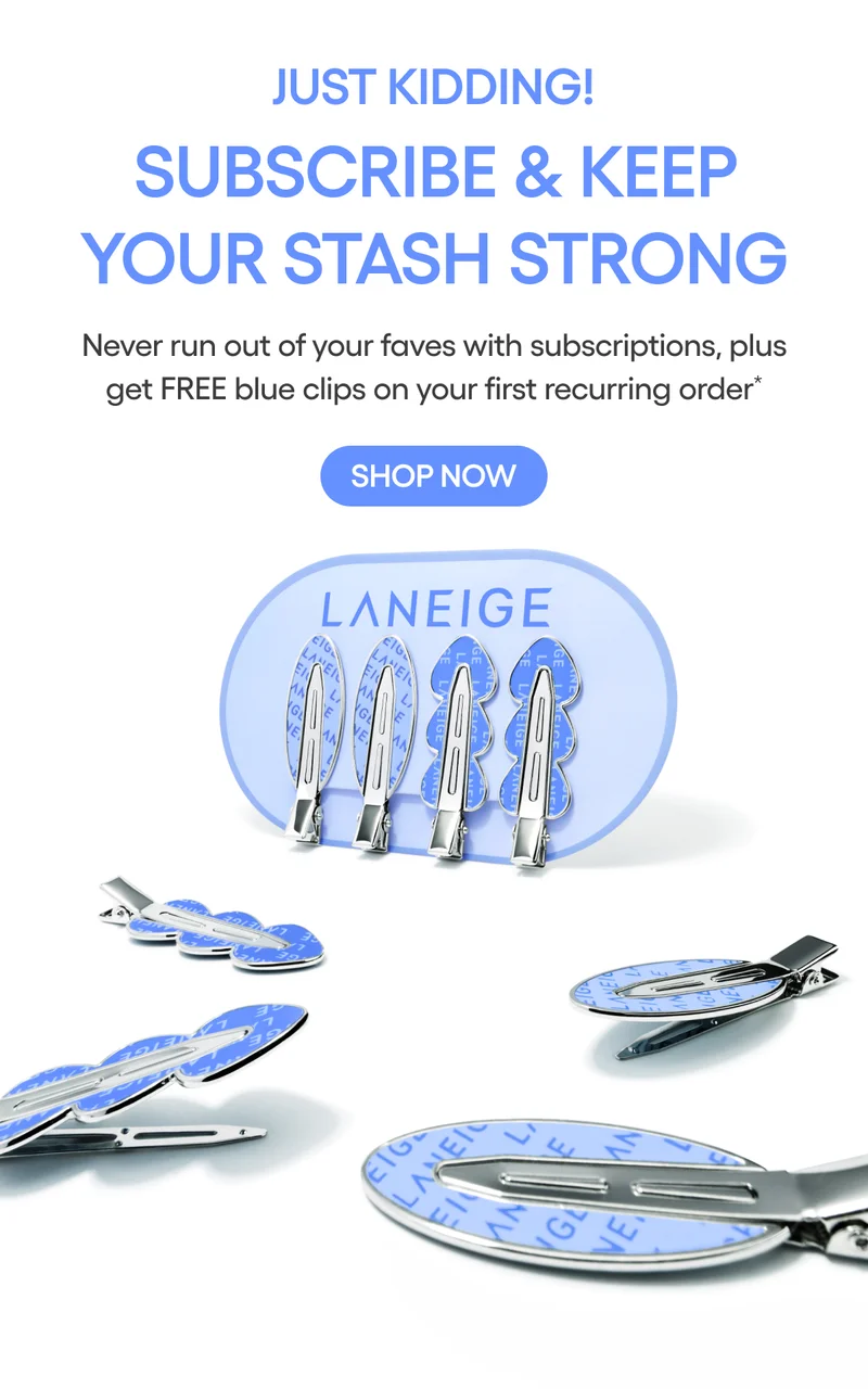 FREE BLUE CLIPS W/ YOUR FIRST RECURRING ORDER
