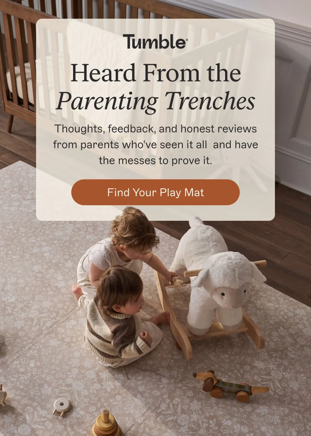 Heard From the Parenting Trenches Thoughts, feedback, and honest reviews from parents who've seen it all and have the messes to prove it. Find Your play mat