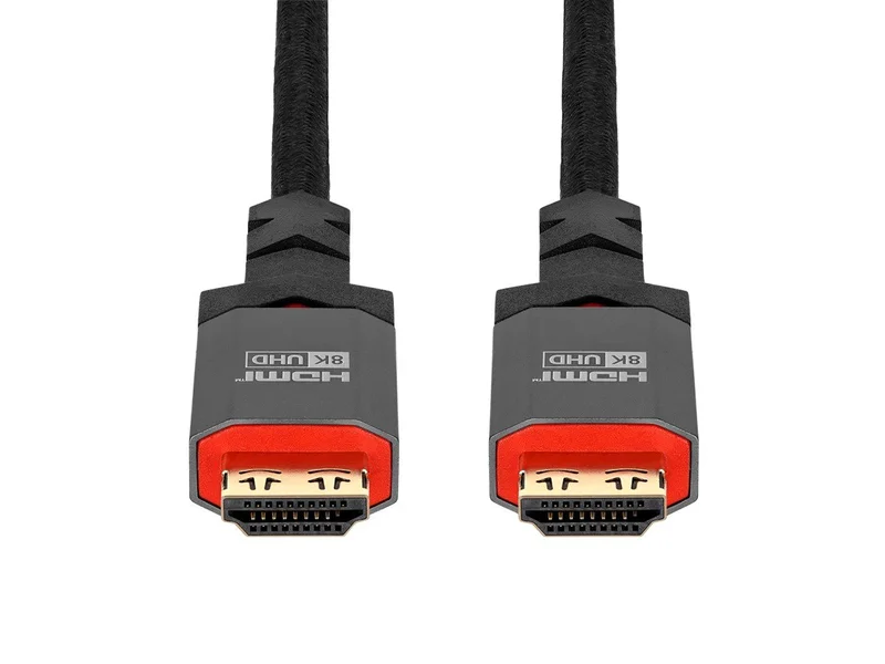 Monoprice 8K Certified Ultra High Speed HDMI Cable - Braided - HDMI 2.1, 8K@60Hz, 4k@120Hz, 48Gbps, HDR, VRR, CL3 In-Wall Rated, 3ft, Black
