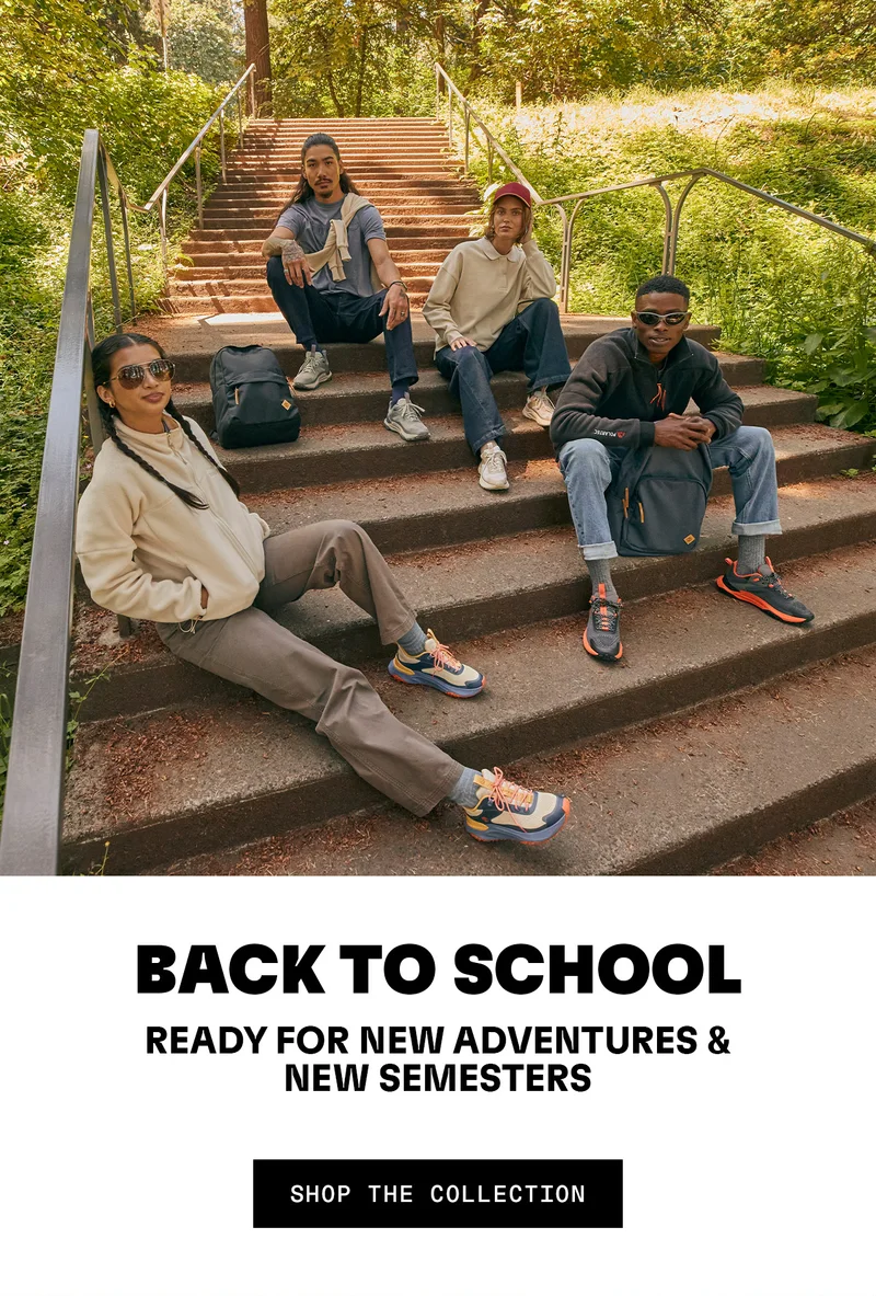 Back to school. Ready for new adventues & new semesters. Shop the collection