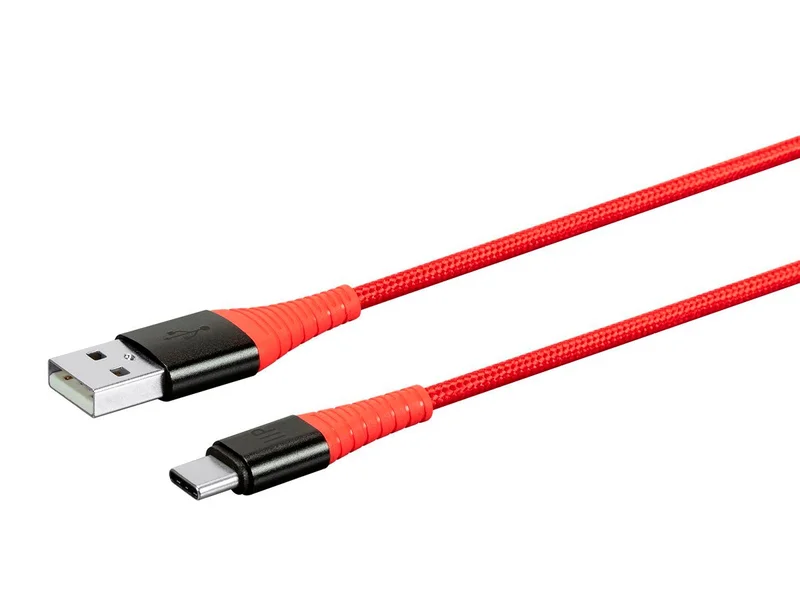 AtlasFlex Series Durable USB 2.0 USB-C to USB-A Charge & Sync Reinforced Nylon-Braid Cable