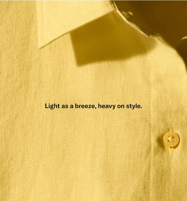 Light as a breeze, heavy on style.