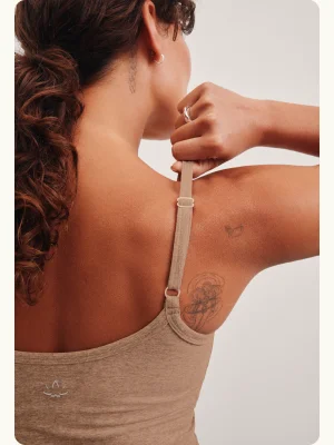 Spacedye Forever Tank in Desert Sand Heather