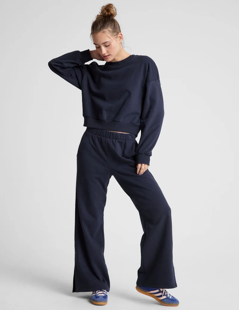 Image of LuxeFleece Wide Leg Pant