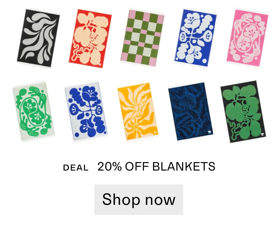 DEAL 20% OFF BLANKETS Shop now