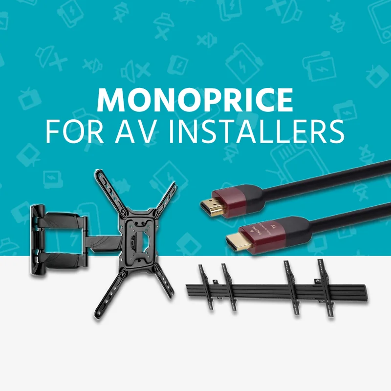 Monoprice for AV Installers. Shop Now.