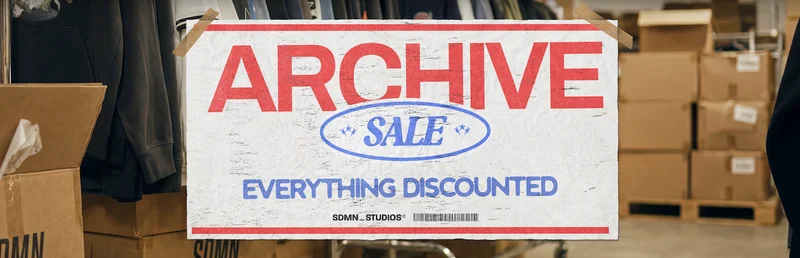 Archive Sale - Everything Discounted