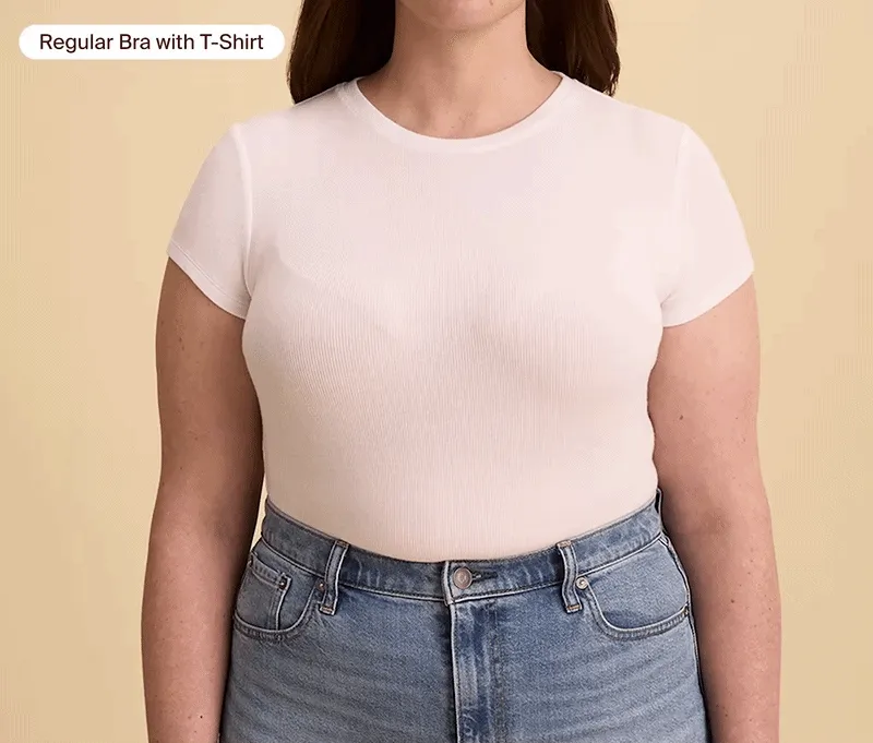 Looks invisible under a t-shirt.