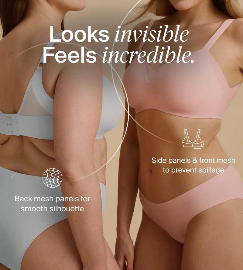 Looks invisible, feels incredible.