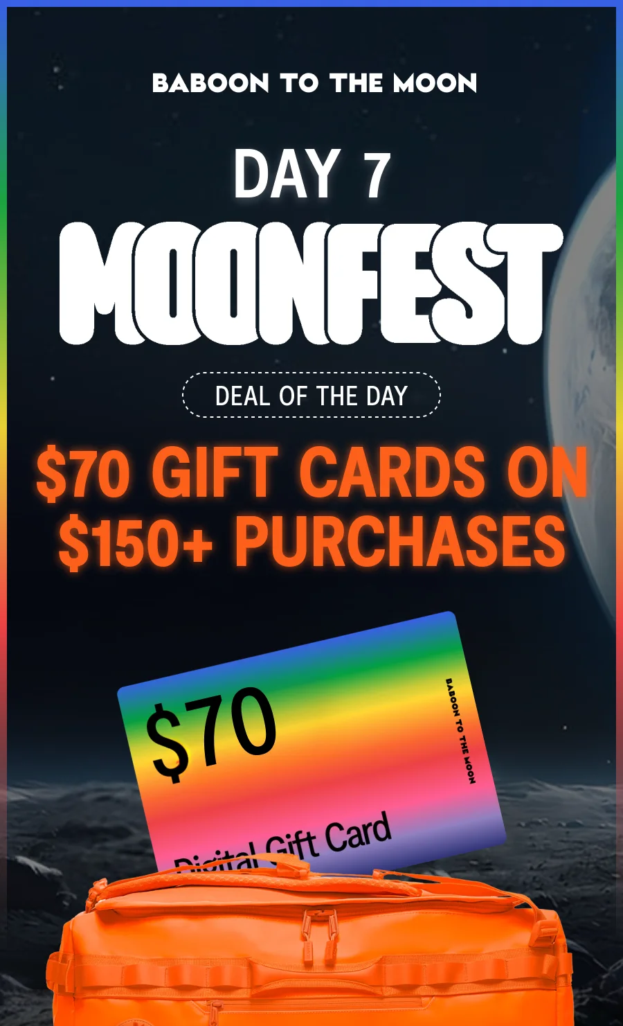$70 Gift cards On $150+ Purchases