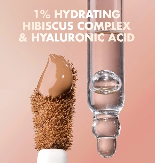 1% Hydrating Hibiscus Complex  & hyaluronic acid