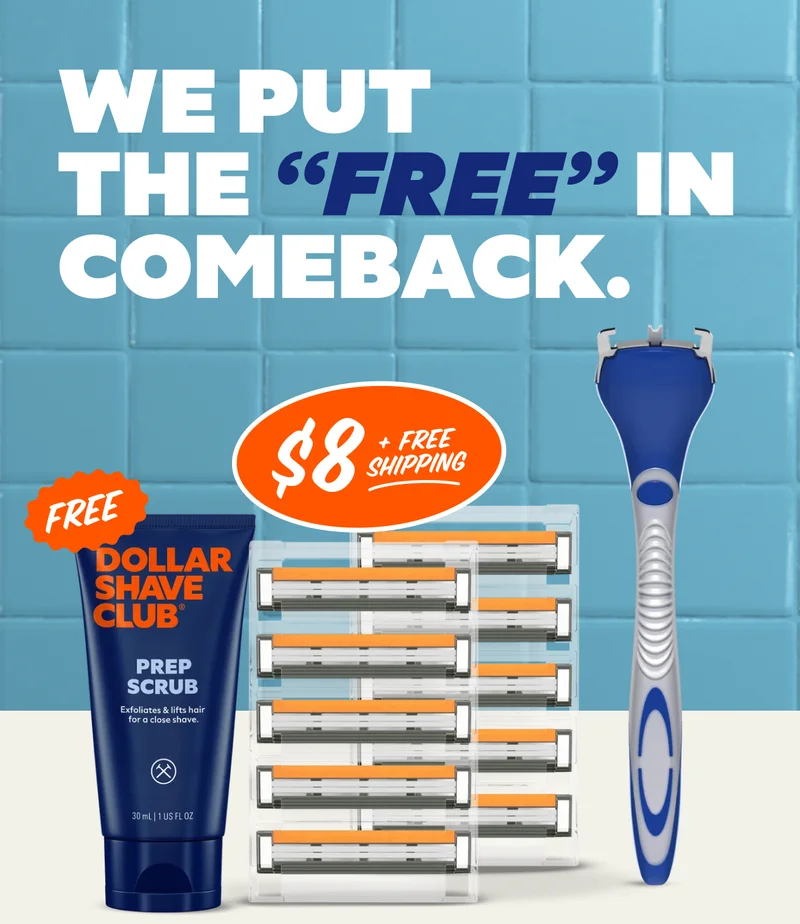 We put the “free” in comeback. $8 when you subscribe!