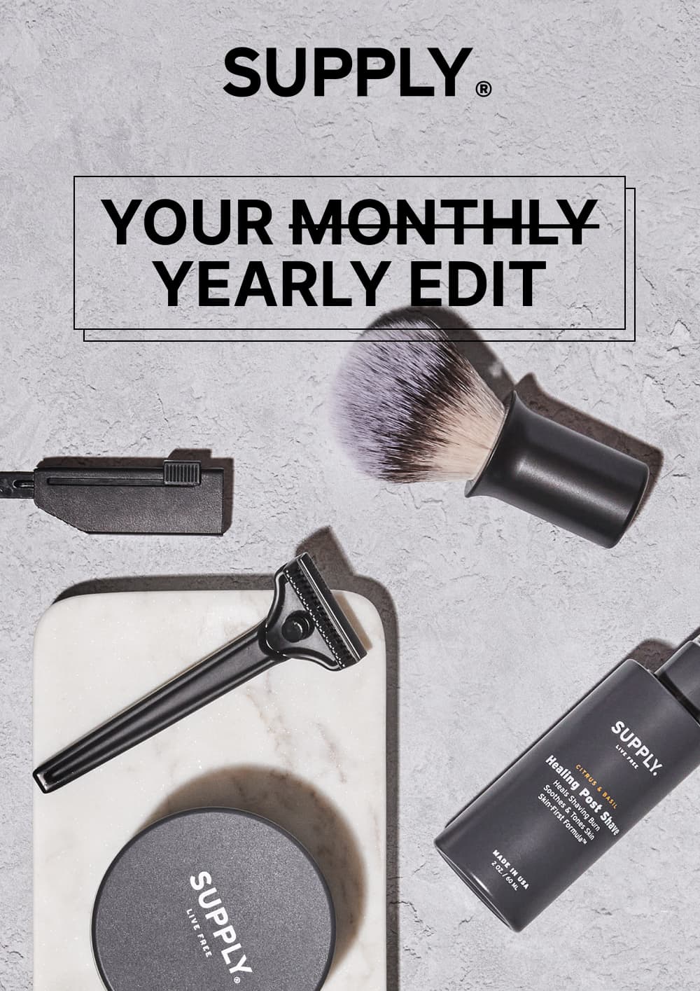 Your Monthly Yearly Edit