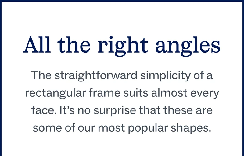 All the right angles