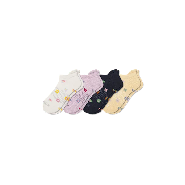 Women's Garden Party Ankle Sock 4-Pack