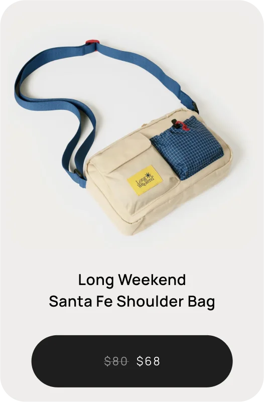 Long Weekend Santa Fe Shoulder Bag
