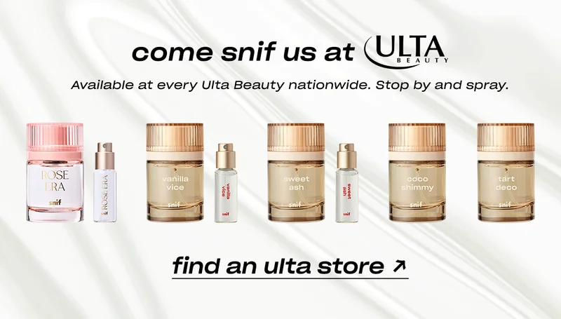 Snif is available at every Ulta Beauty nationwide. Stop by and spray.