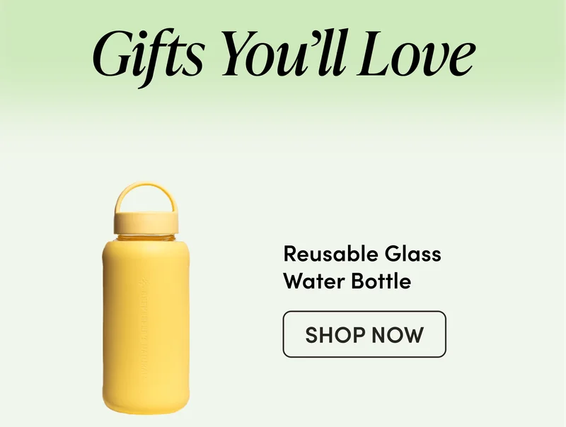 Reusable Glass Waterbottle