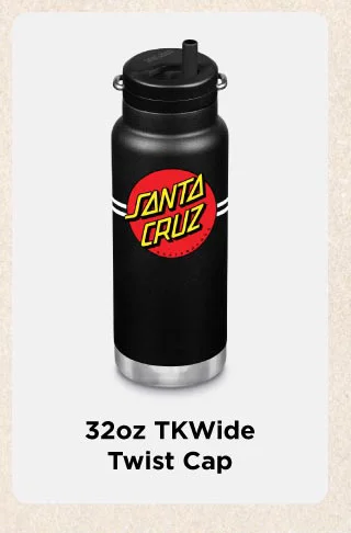 32oz TKWide with Twist Cap - Santa Cruz Classic Dot