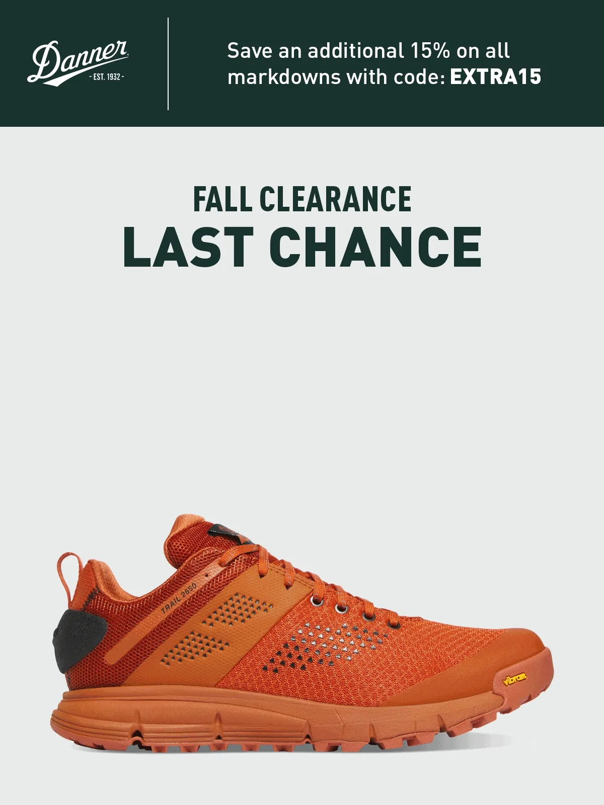 FALL CLEARANCE