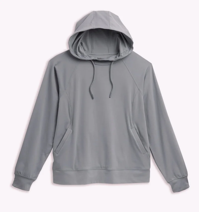 Image of Cozy Luxe Fitted Hoodie - Ultimate Gray