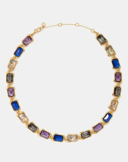 Molten Glass Statement Necklace