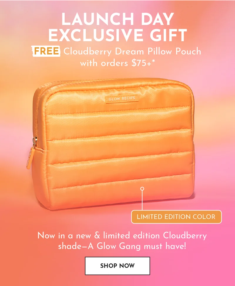Cloudberry Dream Pillow Pouch