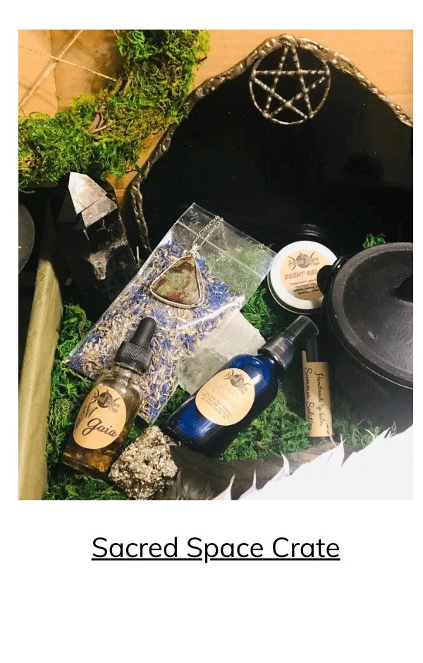 Handcrafted and Spell Crafted Magical items - Sacred Space Crate
