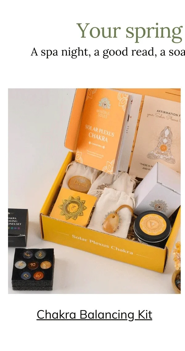 Chakra Balancing Kit by Mindful Souls Chakra Box — A Guided Energy Healing Journey