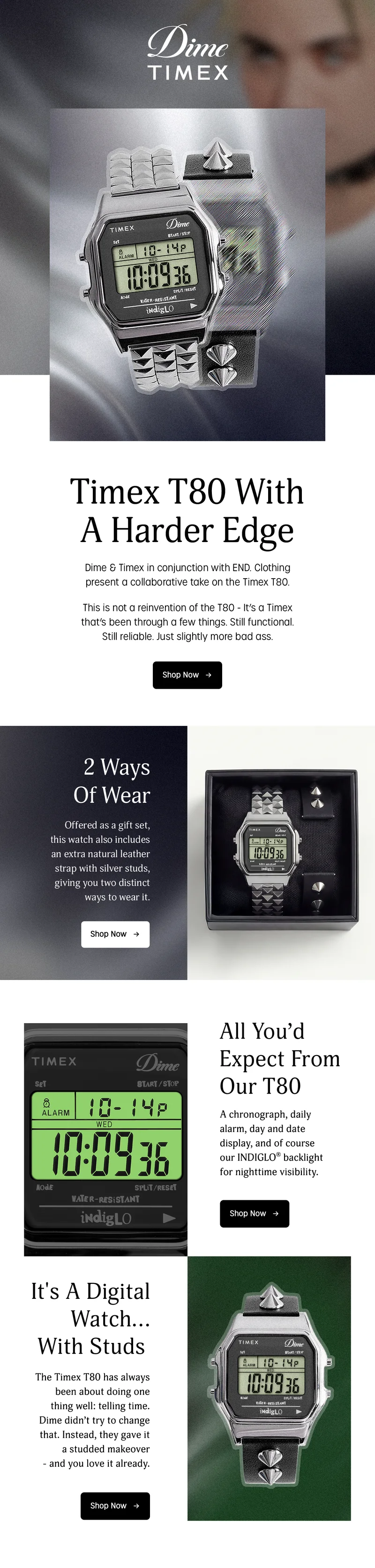 Shop Now (Dime & Timex T80) - Timex