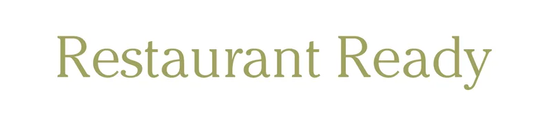 Restaurant Ready