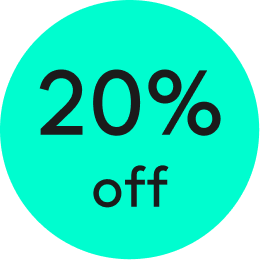 20% off